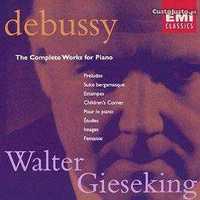 Debussy - Walter Gieseking – "The Complete Works For Piano"4 CDs