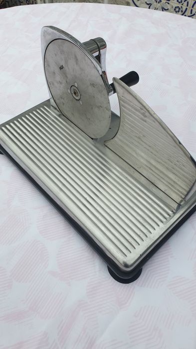 Máquina cortar manual, antiga,