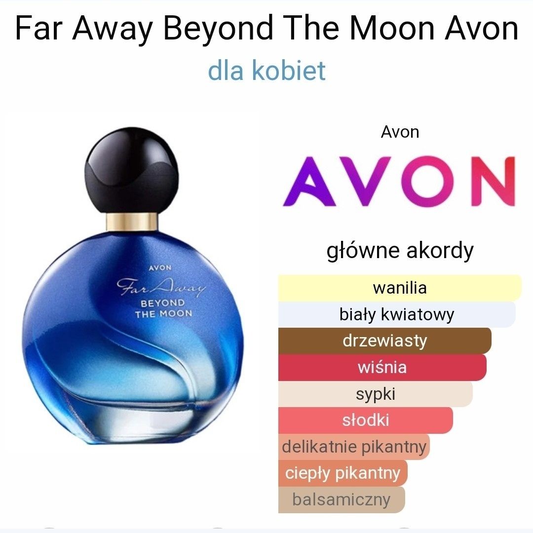 Avon Far Away Beyond The Moon - folia