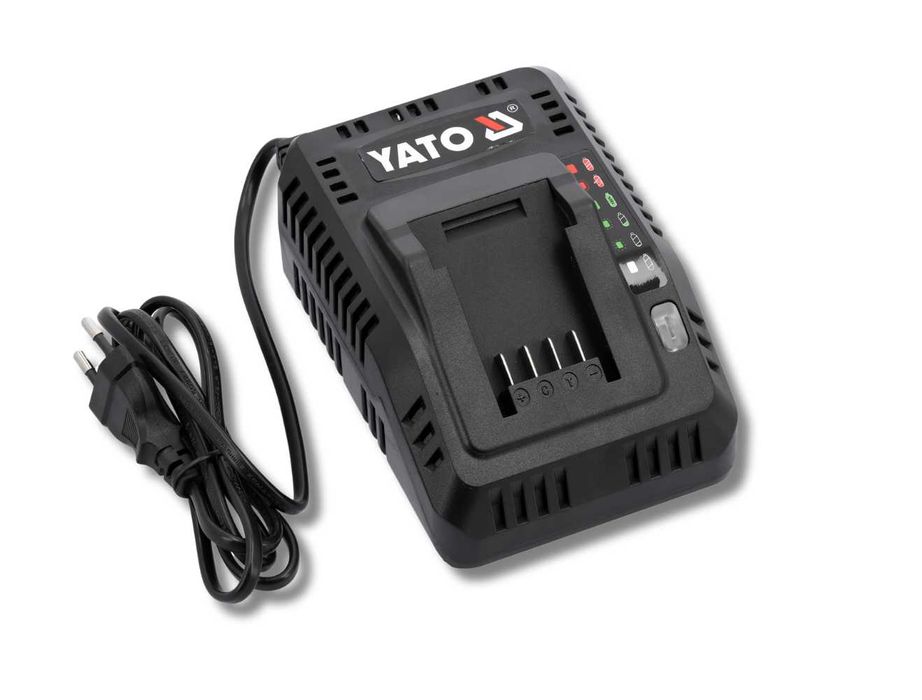 ZESTAW akumulator + ładowarka zasilacz YATO bateria 4Ah 18V