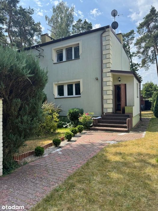 Kolumna – dom bliźniak 123 m² z ogrodem,garażem i wizją nowej elewacji