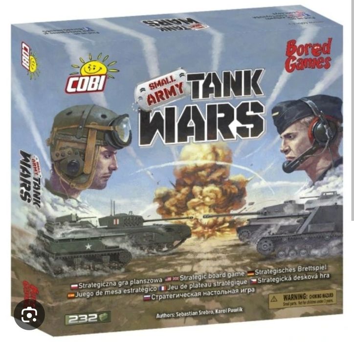 Gra planszowa Cobi Tank Wars