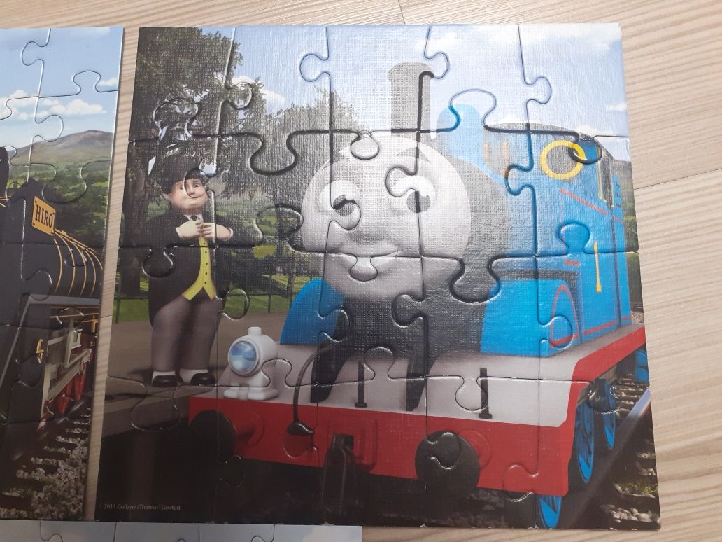 Puzzle  3 w 1 sztuk 50,36,20 (trzy obrazki)