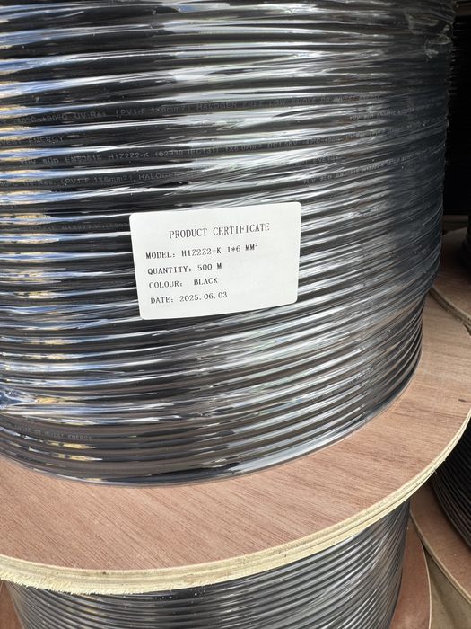 Kabel solarny 6mm2 500m czarny czerwony