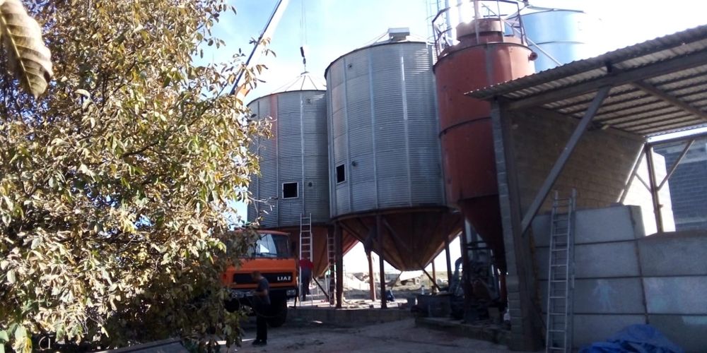 Silos, silosy zbożowe PETKUS 150 ton