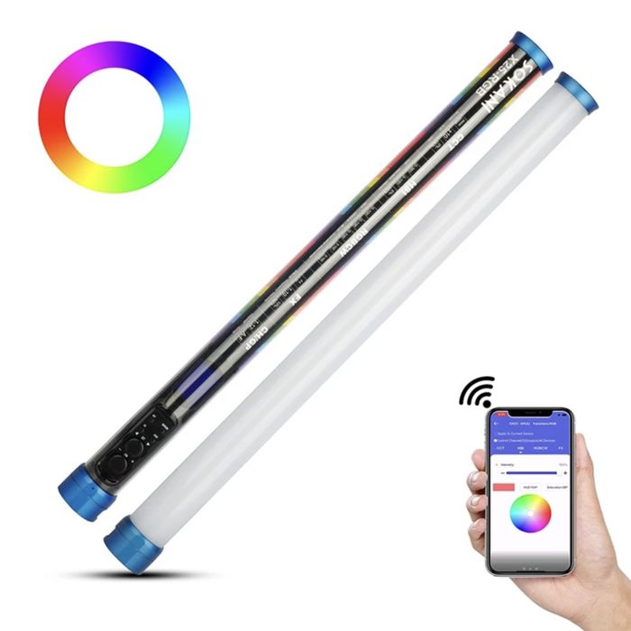 SOKANI X25 RGB Портативна світлодіодна лампа з вбудованим акумулятором