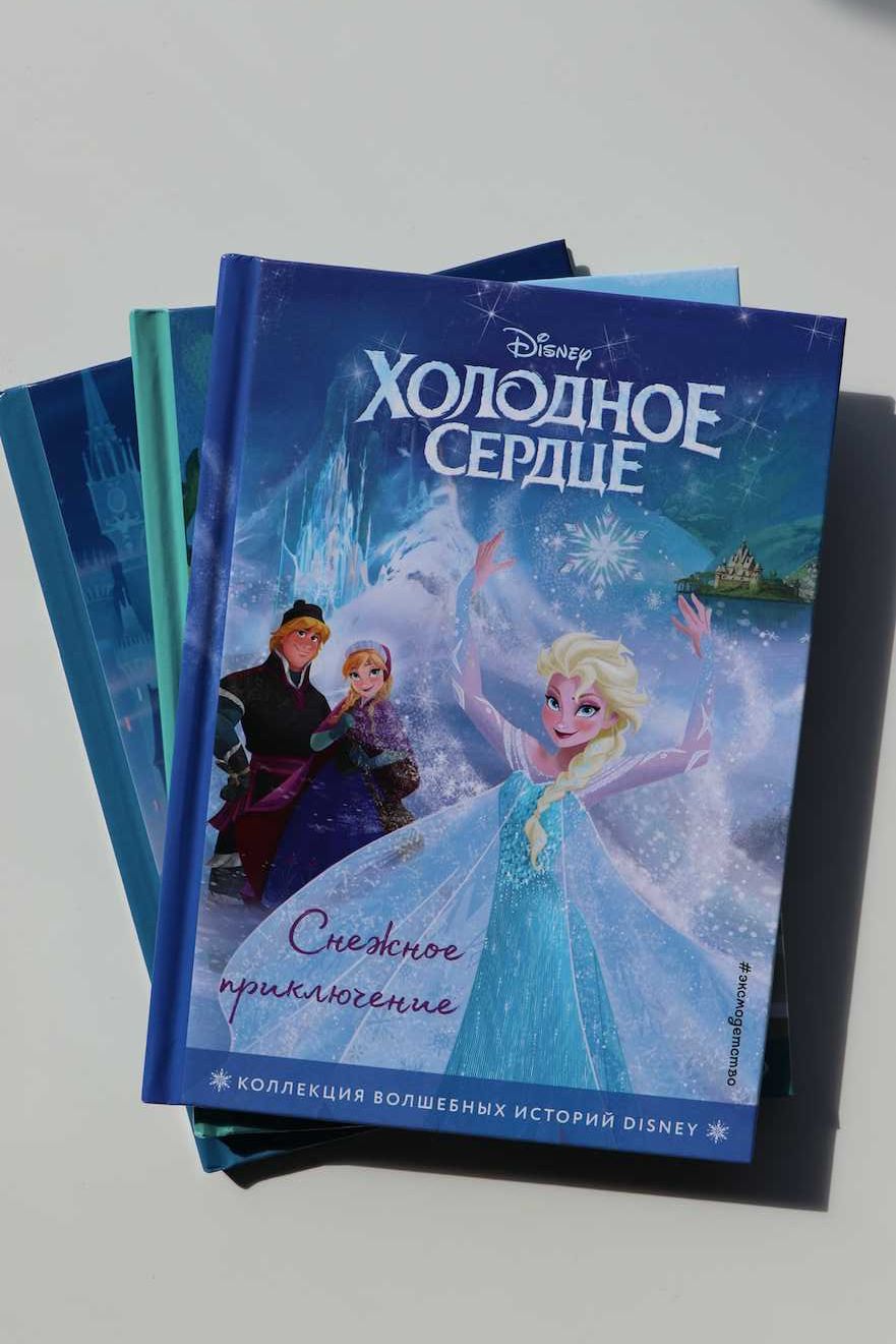 książka dla dzieci Elsa Kraina Lodu w języku rosyjskim