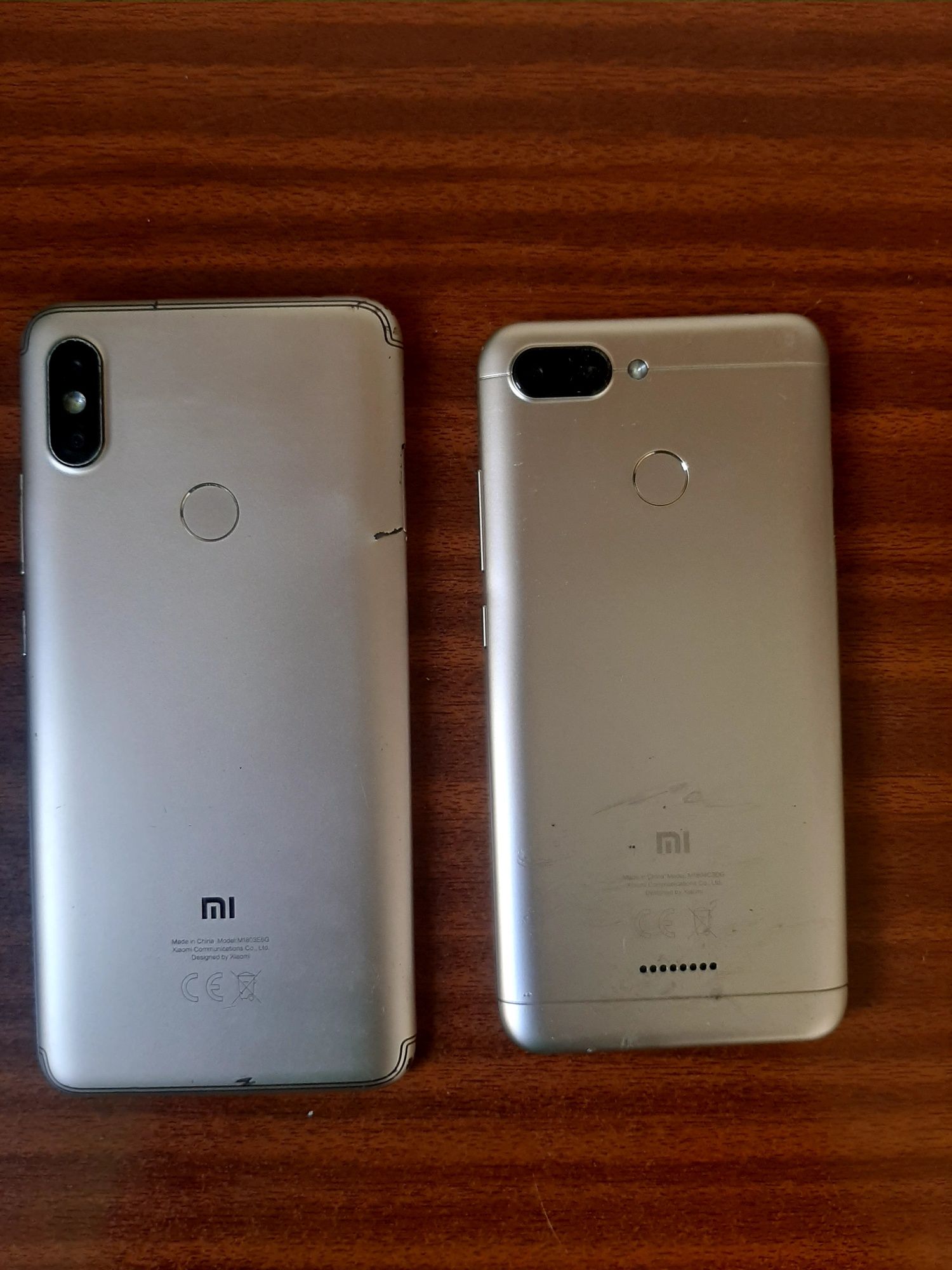 2 Xiaomi partidos para peças