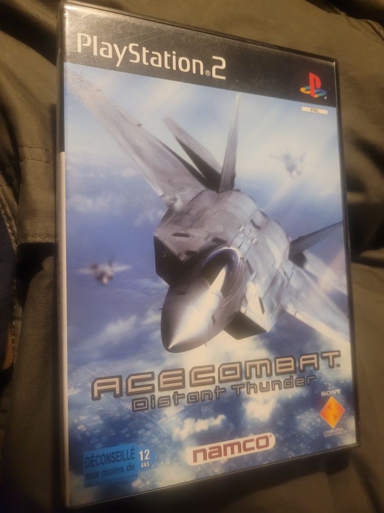 Gra PS2 Acecombat Distant Thunder 2001 Namco wer.francuska