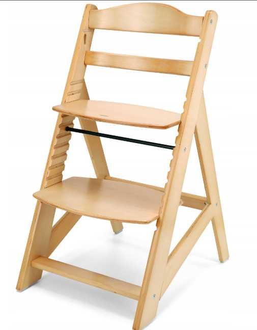 Krzesło do karmienia dzieci WOODY Moby-System – drewniane, solidne