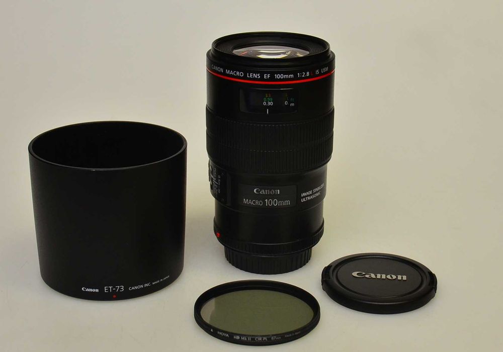 Obiektyw Canon EF 100mm f/2.8L Macro IS USM + filtr POL Gwarancja!