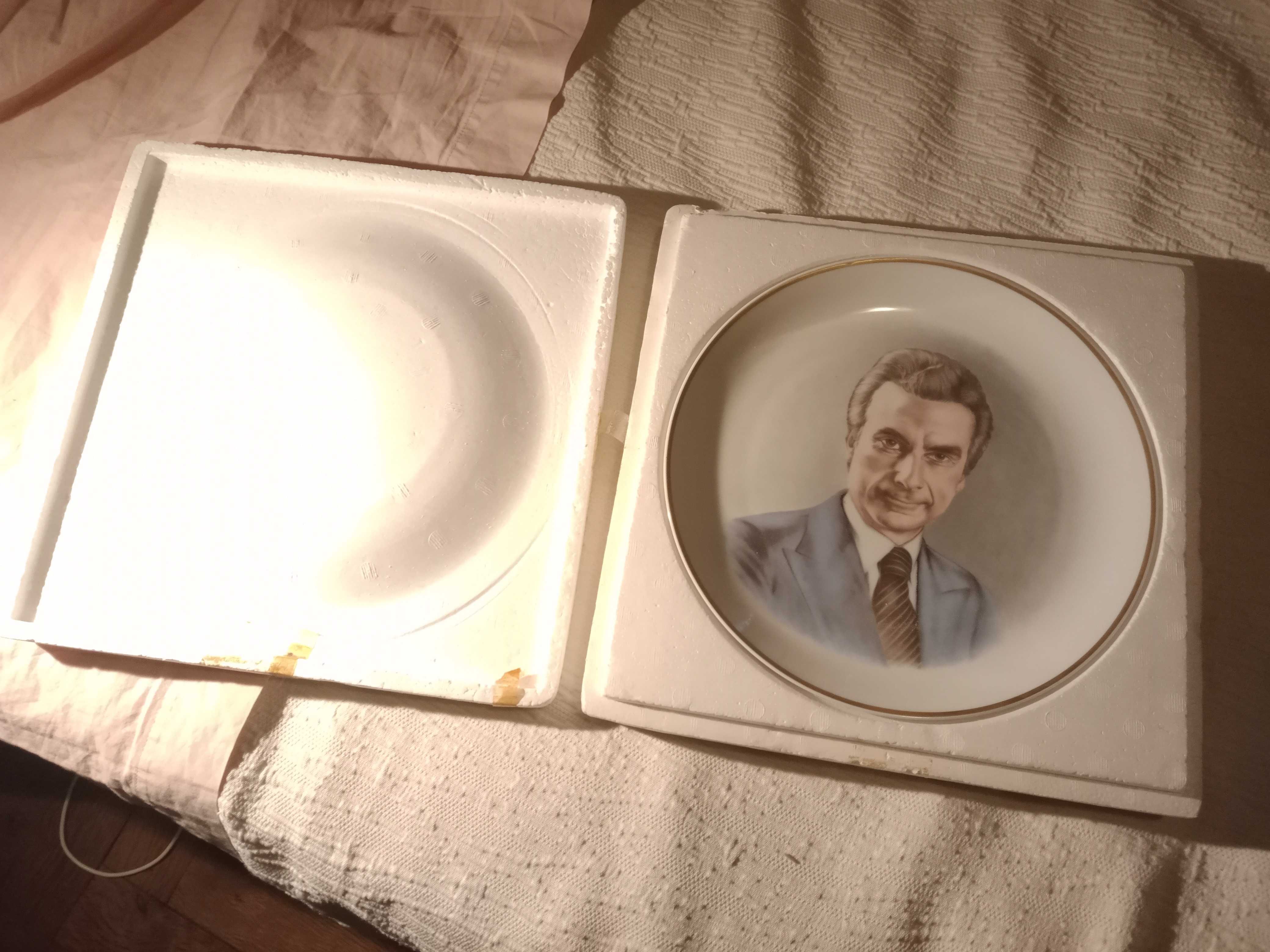 Prato Decorativo Porcelanas SPAL - Sá Carneiro PSD - Série limitada