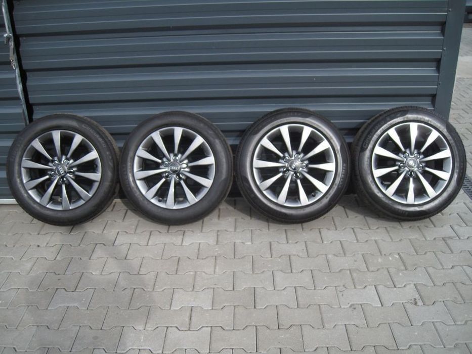 AUDI A6 C7 KOŁA FELGI OPONY LATO 225/55/17 6mm