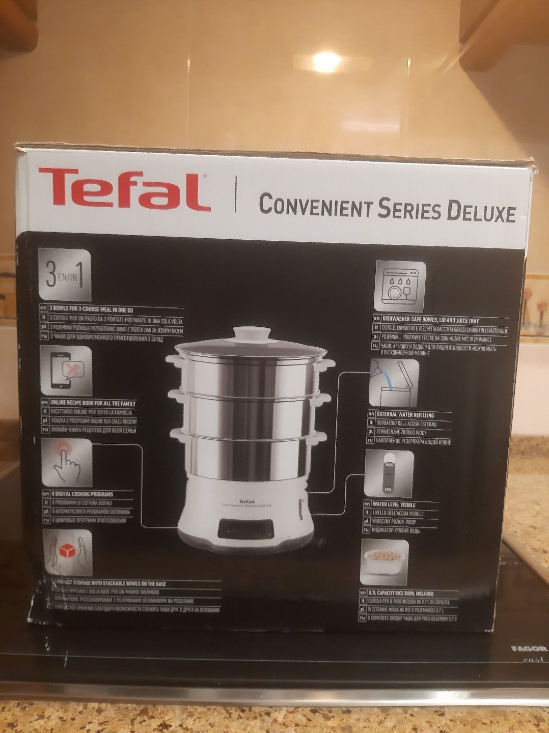 Panela de cozer a vapor Tefal
