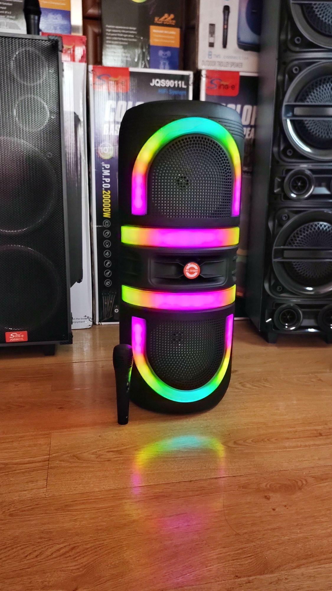 Блютуз колонка Atlanfa-48(microSD,USB,FM-радио)