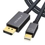 iVANKY Kabel Mini DisplayPort do DisplayPort 2 m – 4K  60Hz