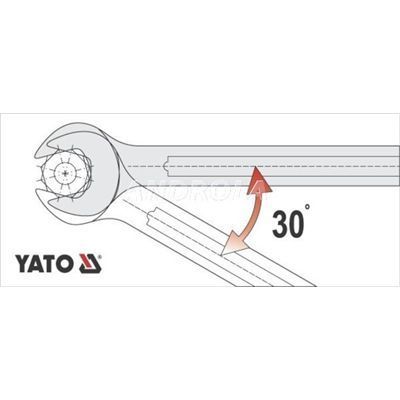 Klucz Płasko-Oczkowy 20Mm Crv Yato Yt-0349