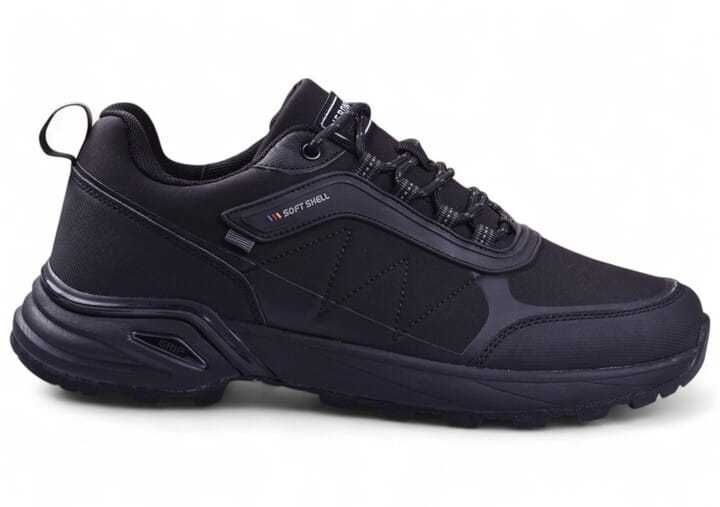 Buty Męskie Trekkingowe Vebone Softshell robocze czarne r.42 wys.24h