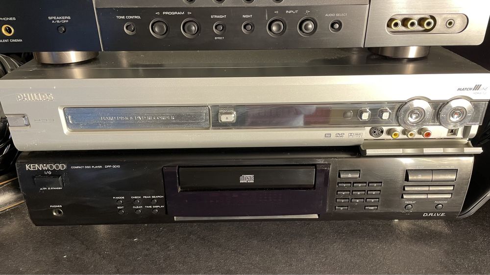 Dvd-r philips e cd player kenwood