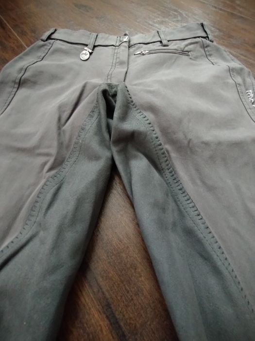 Bryczesy Pikeur szare z długim lejem S 36