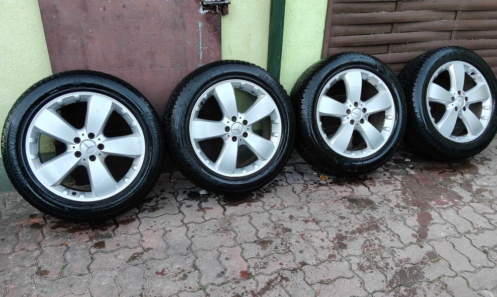 ALUFELGI Zima 19 5x112 Org Mercedes ML GL W164 Bridgestone z 22r.