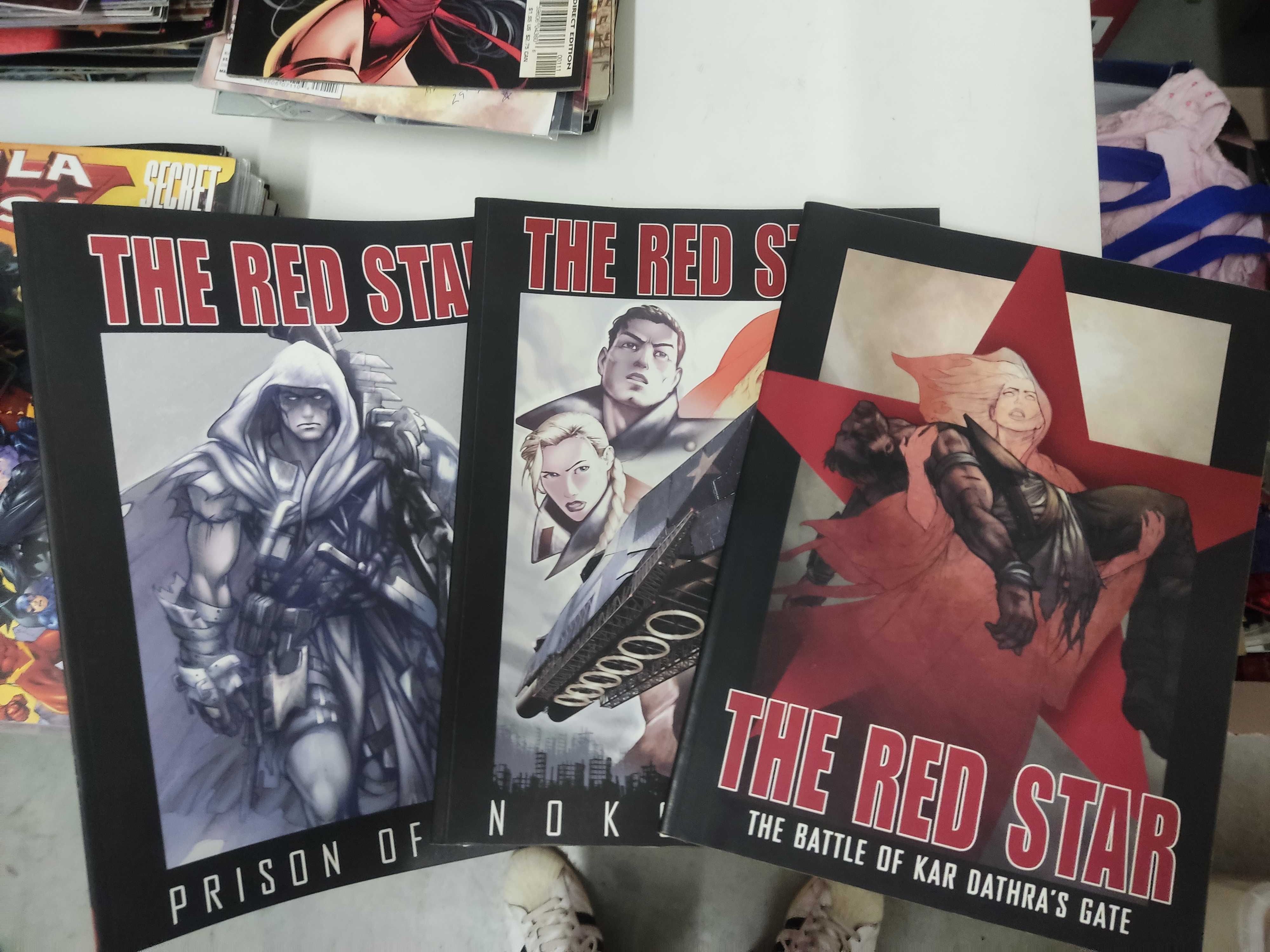 BD The Red Star 3 Volumes