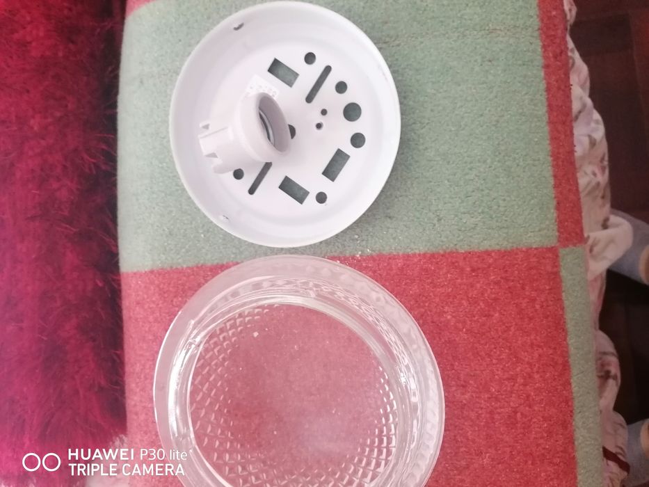 Candeeiro vidro vintage