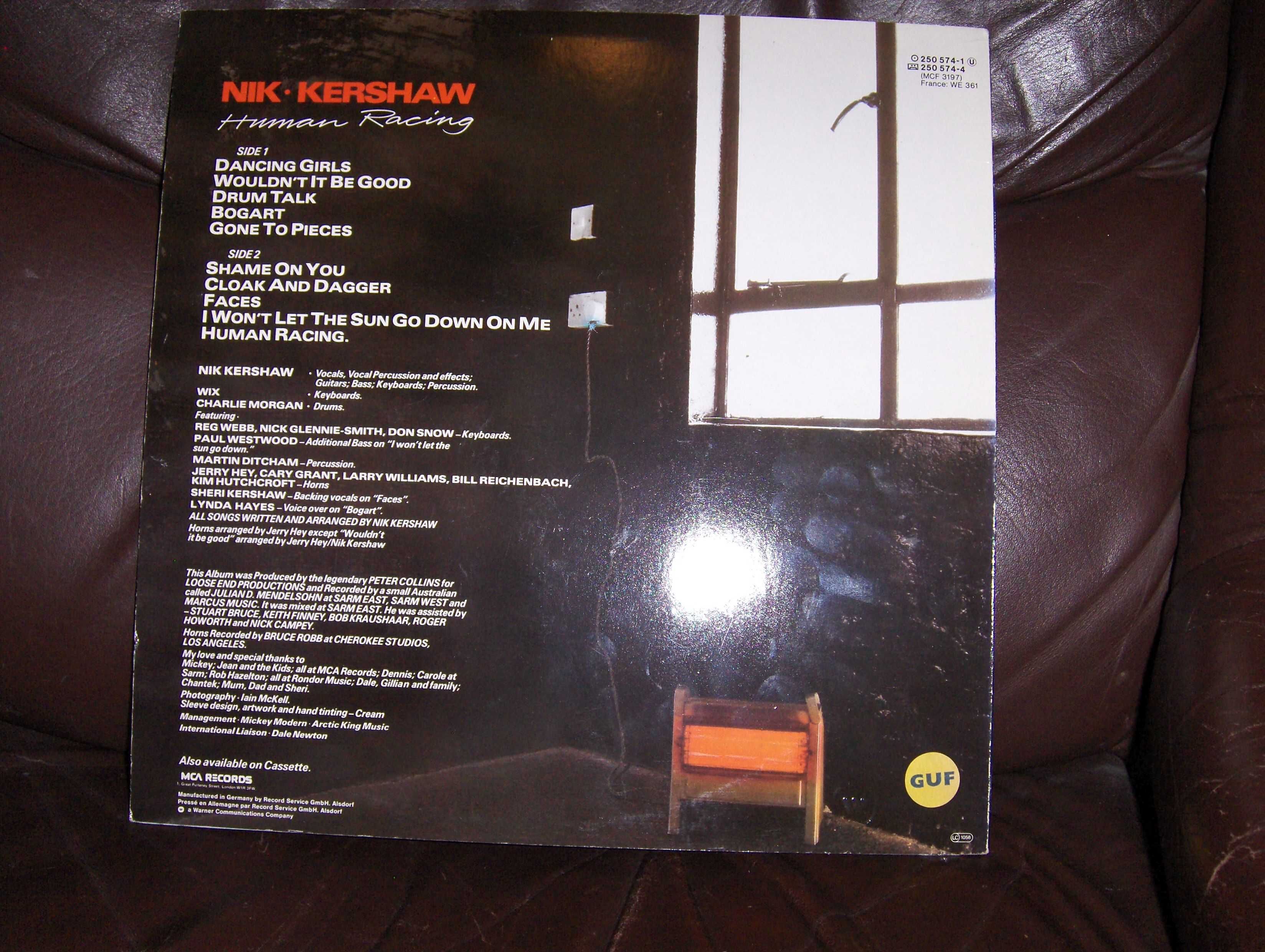 Nik Kershaw – Human Racing NM