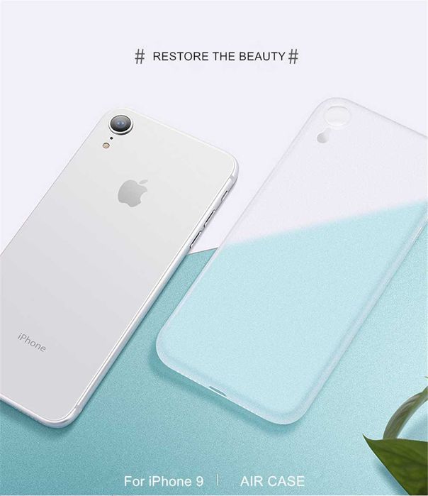 ультратонкий xr матовый чехол накладка для iPhone xs