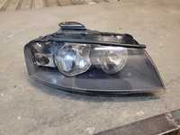 Lampa przednia prawa audi a3 8p Europa