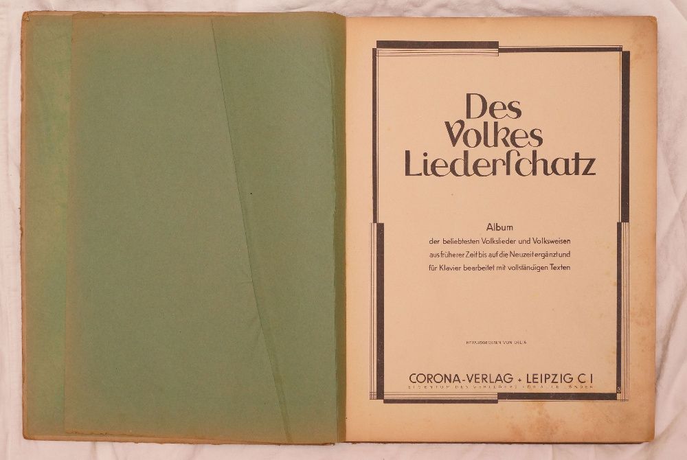 Nuty oryginalne Der Volkes Liederschatz