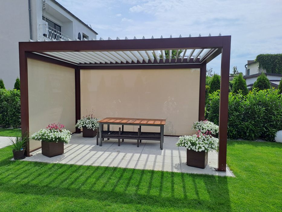 Żaluzje fasadowe z90 c80 pergola rolety