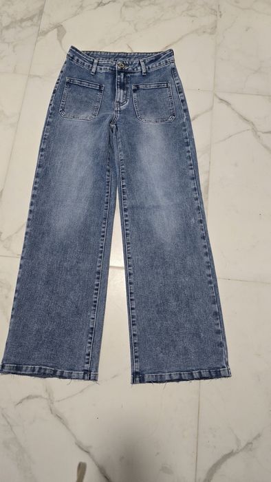 Nowe szerokie jeansy