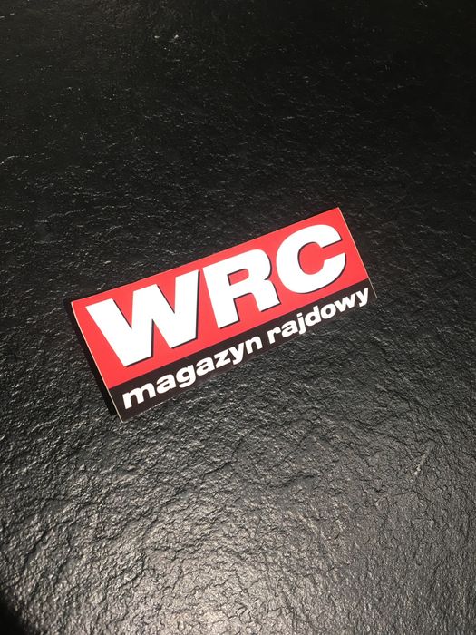 Naklejka WRC rajdy