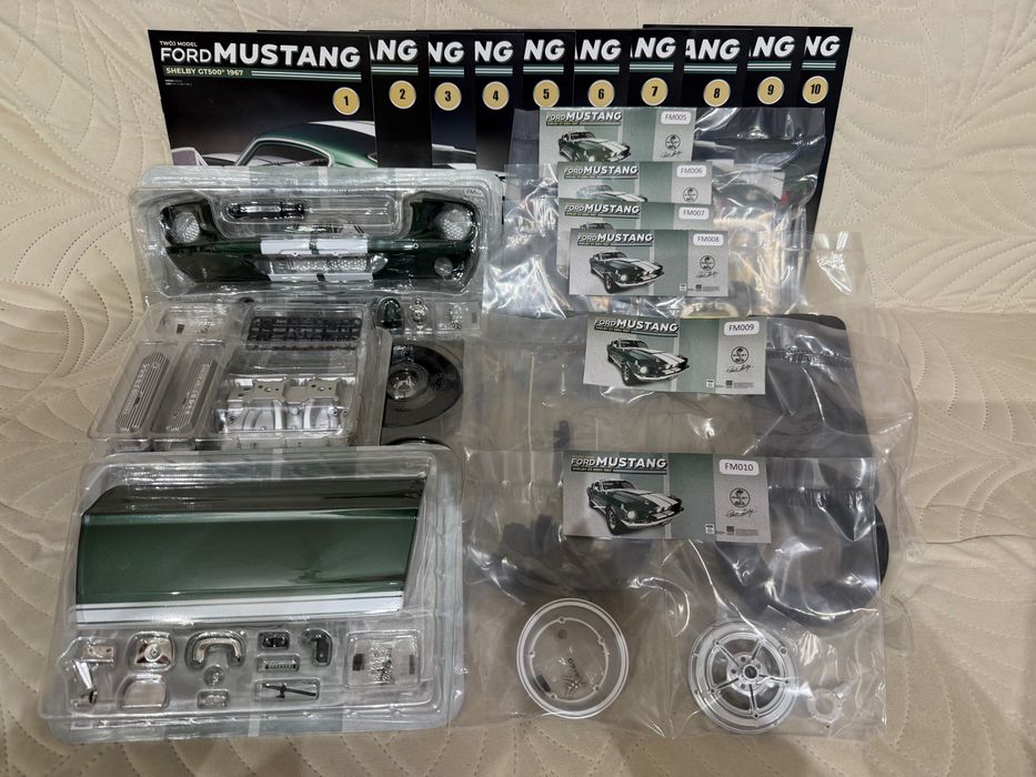 Ford Mustang Shelby GT500 - DeAgostini - numery 1 do 44