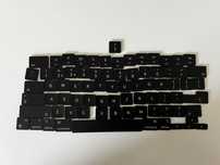 KLAWISZE PRZYCISKI US MacBook Air Pro A2681/A3113/2485/2442 Midnight