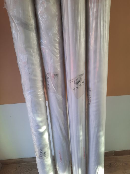 Poszewka silikonowa 100 % poliester na flagi bialy 152 cm szerokości