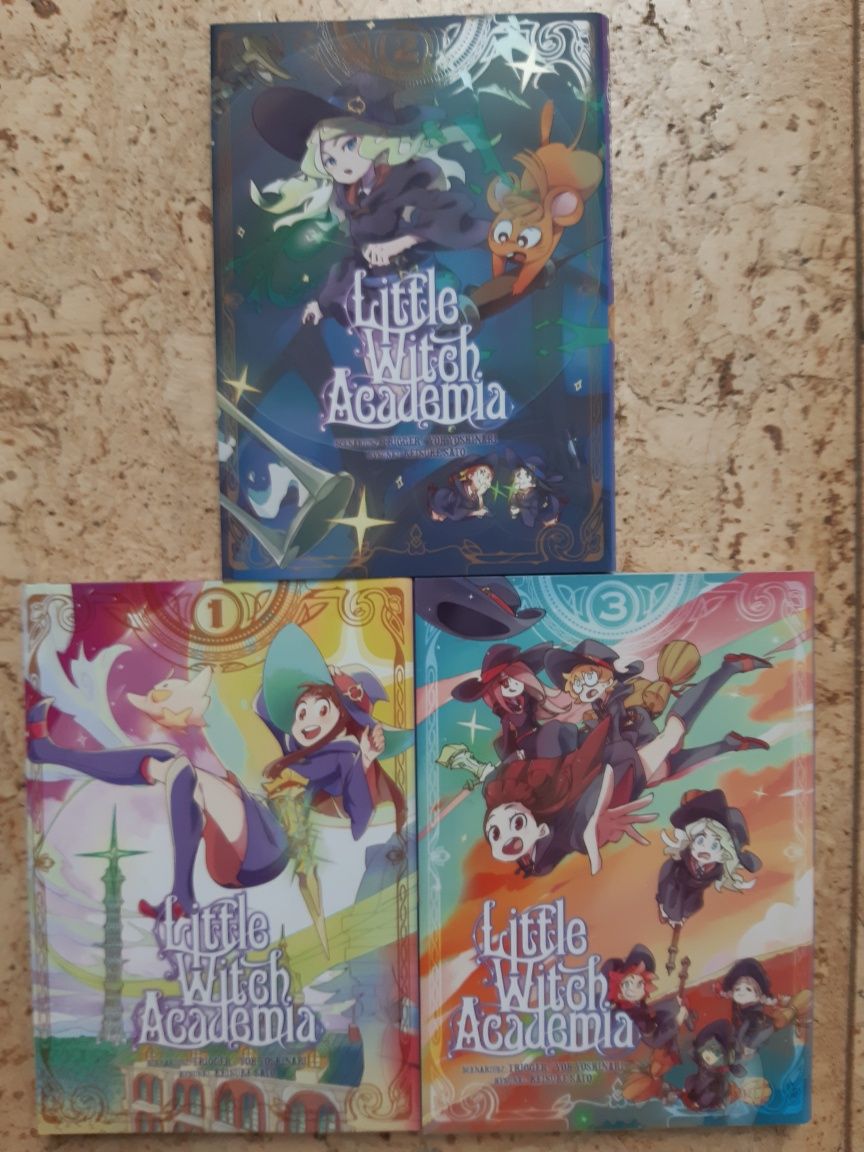 Manga little witch academia 1-3