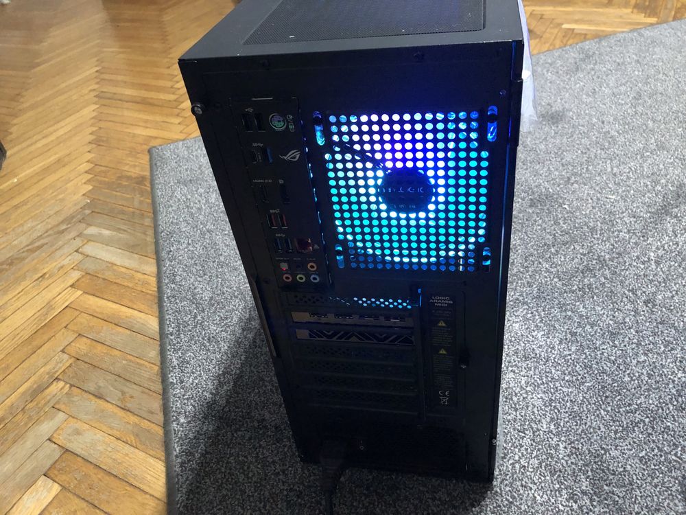 PC Ryzen 5 5600 / 16GbRAM B450 SSD HDD RX5700XT komputer gamingowy