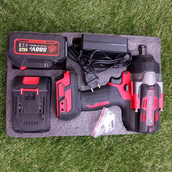 Klucz udarowy elektryczny One Van 2800 +2x bateria,  nie Gisam ,makita
