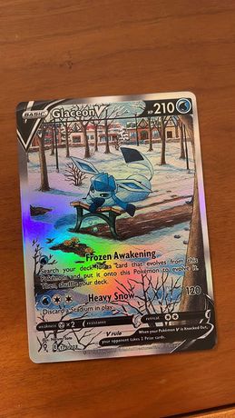 Pokémon Card Glaceon V #175