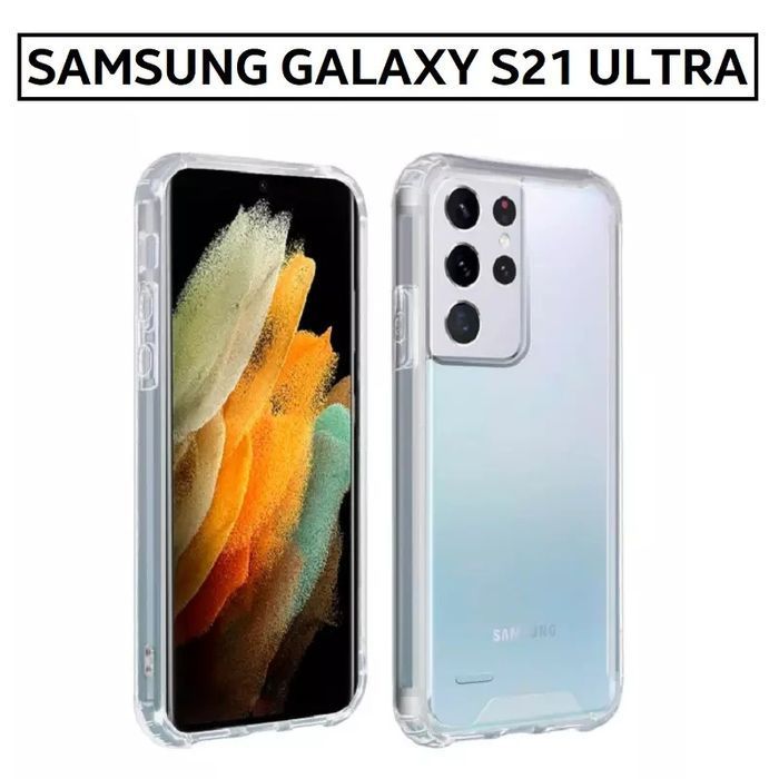 Capa Anti-xock Semi-rigida P/ Samsung S21 / S21 fe/S21 Ultra /S21 Plus