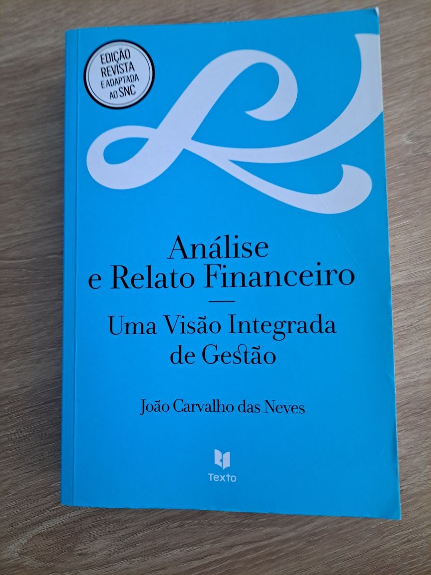 Livro "Análise e Relato Financeiro uma visao integada de gestão"