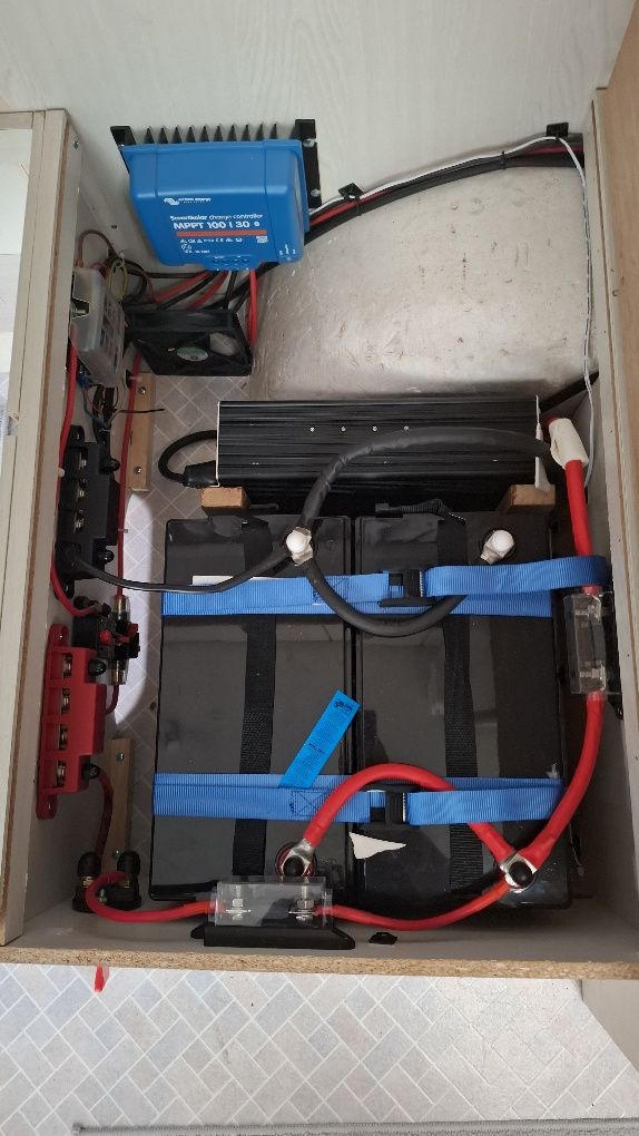 Przyczepa kempingowa Hobby 370  dmc 1000kg Victron lifepo4