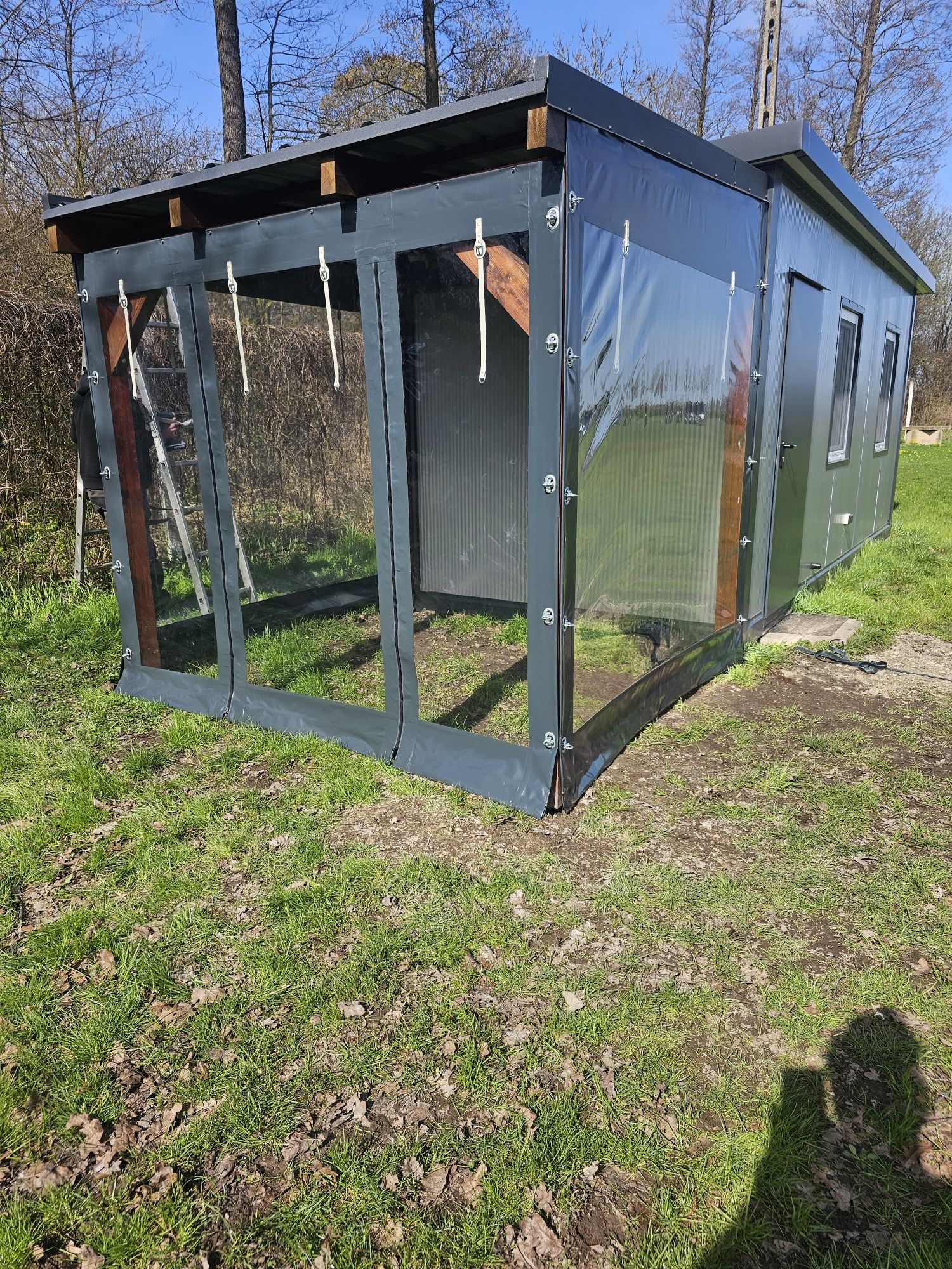 PROMOCJA PLANDEKI na wymiar osłony tarasowe wiaty ogródki piwne altany