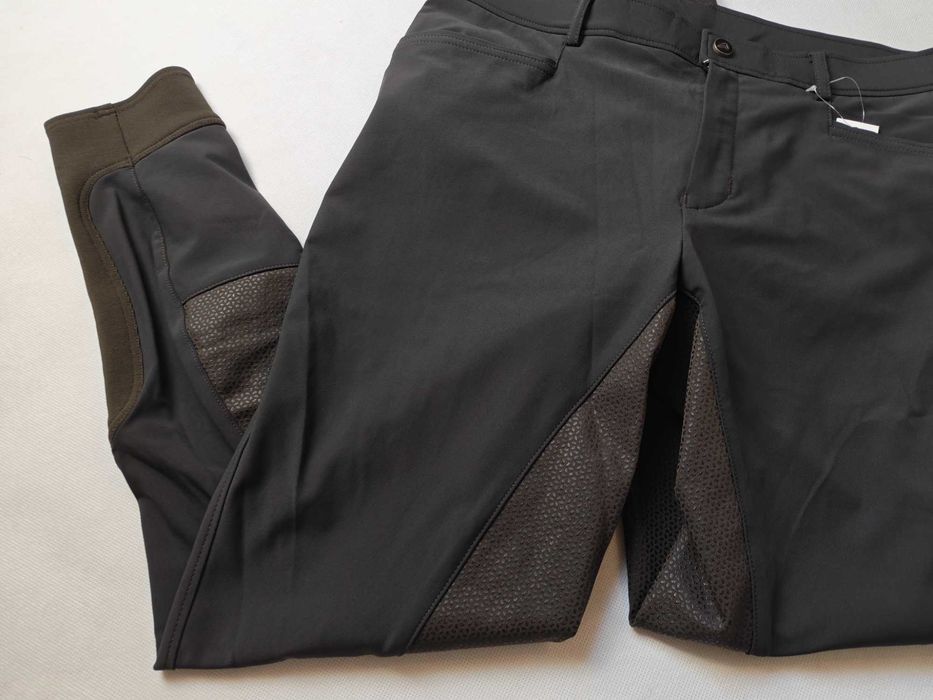 Nowe męskie bryczesy Eurostar Camillo FullGrip Mocca rozmiar 52