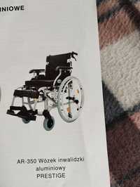 Wózek inwalidzki aluminiowy armedical AR350