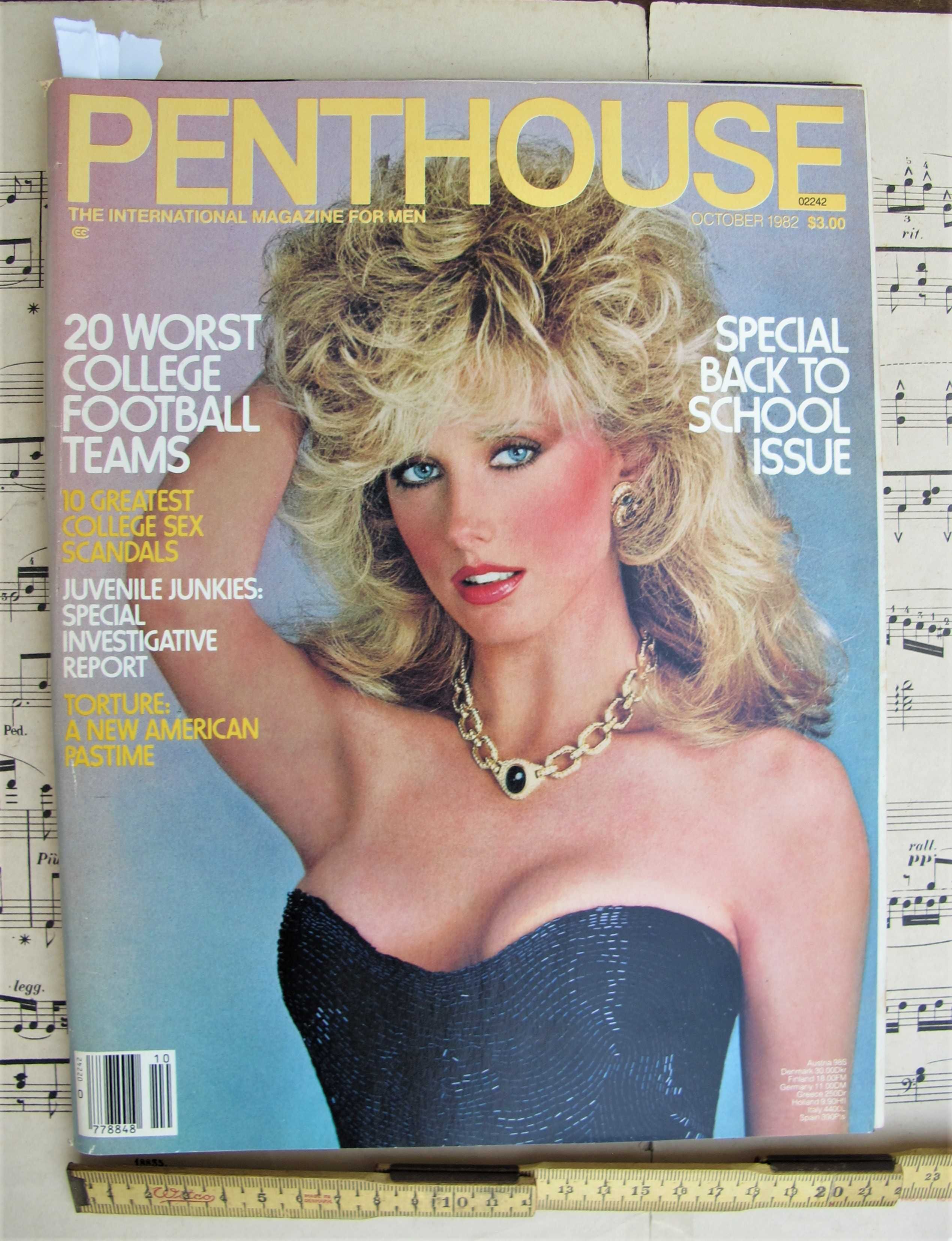 Penthouse Revista Adultos Outubro de 1982 - Antiga