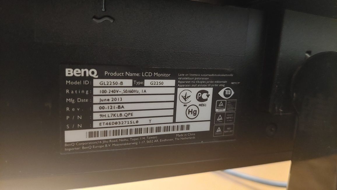 Monitor BENQ senseye3