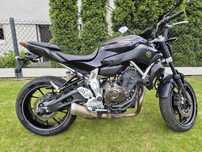 Yamaha MT MT 07 Dark Armour Purple z Niemiec